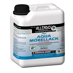 Aqua-Möbellack 2,5 Liter