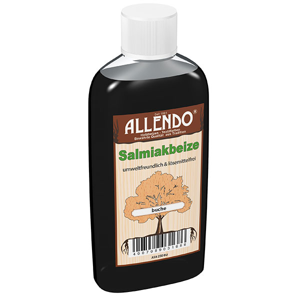 Salmiakbeize Holzton 250 ml Flasche   Farbe: buche